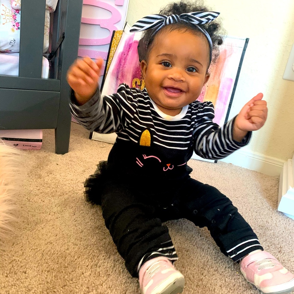Beautiful Cat tutu onesie. 18 month